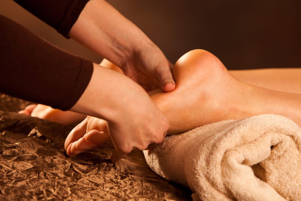 Relaxing Foot Massage for Stress Relief and Wellness